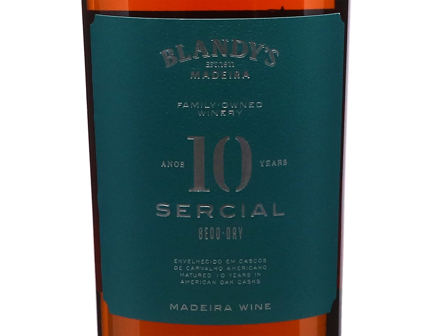 Blandy's Sercial, 10 years old