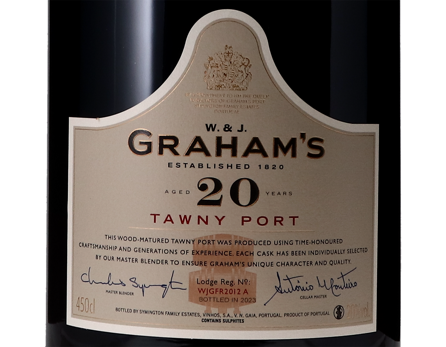 Graham Tawny Port 20 Years Old 450cl