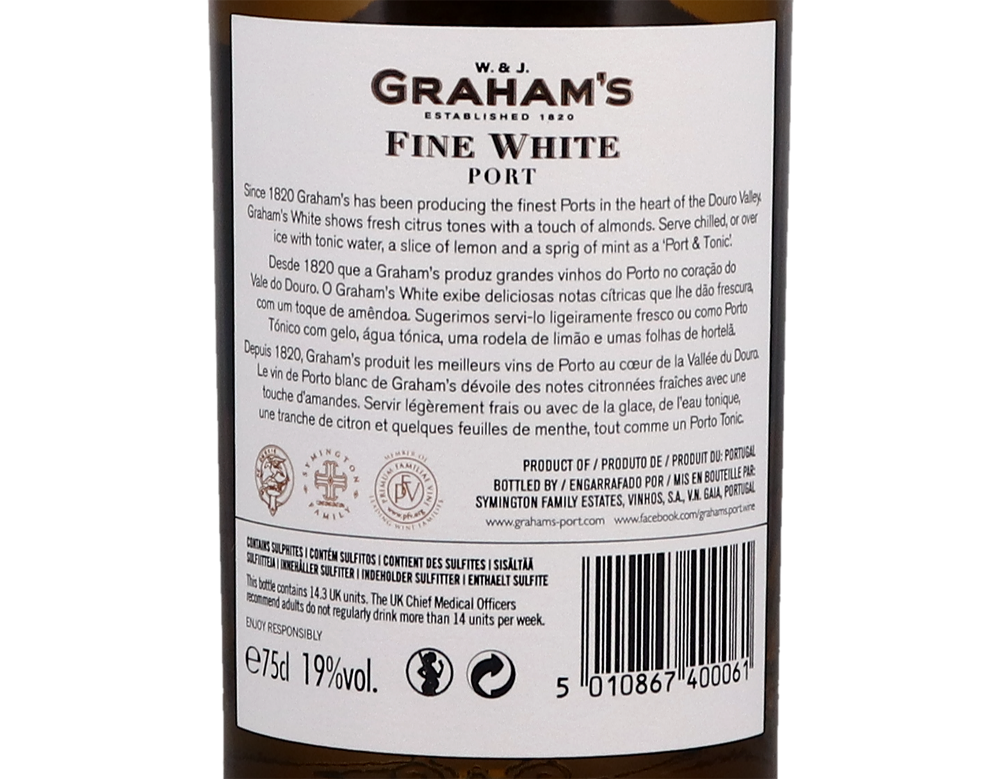 Grahams Fine White Port