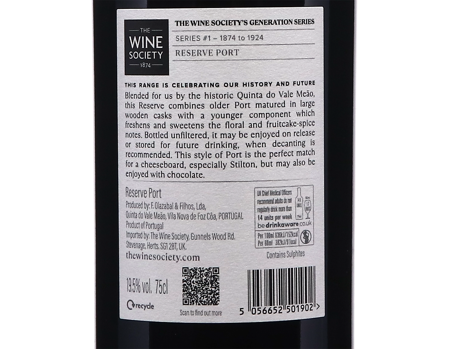 The Wine Society's Generation Series Reserve Port
