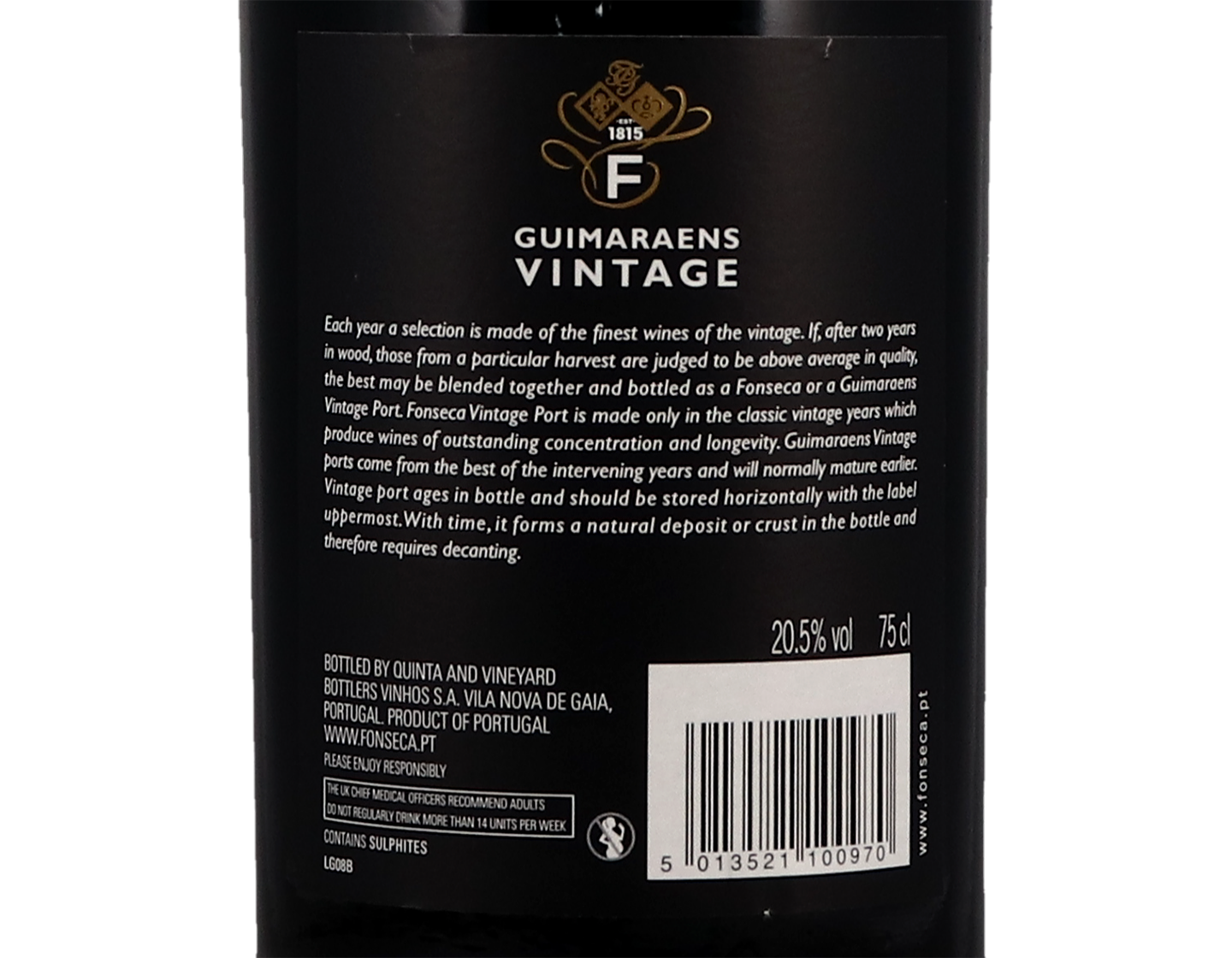 Fonseca Guimaraens Vintage Port 2008