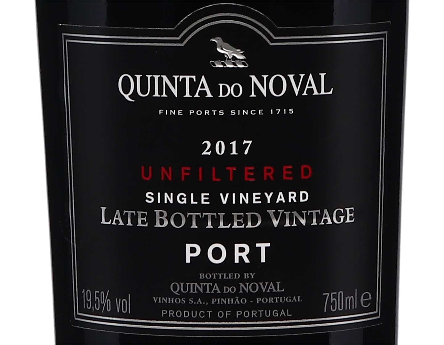 Quinta do Noval Unfiltered Single Vineyard LBV Port 2017