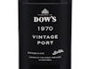 Dows 1970 Vintage Port view 2