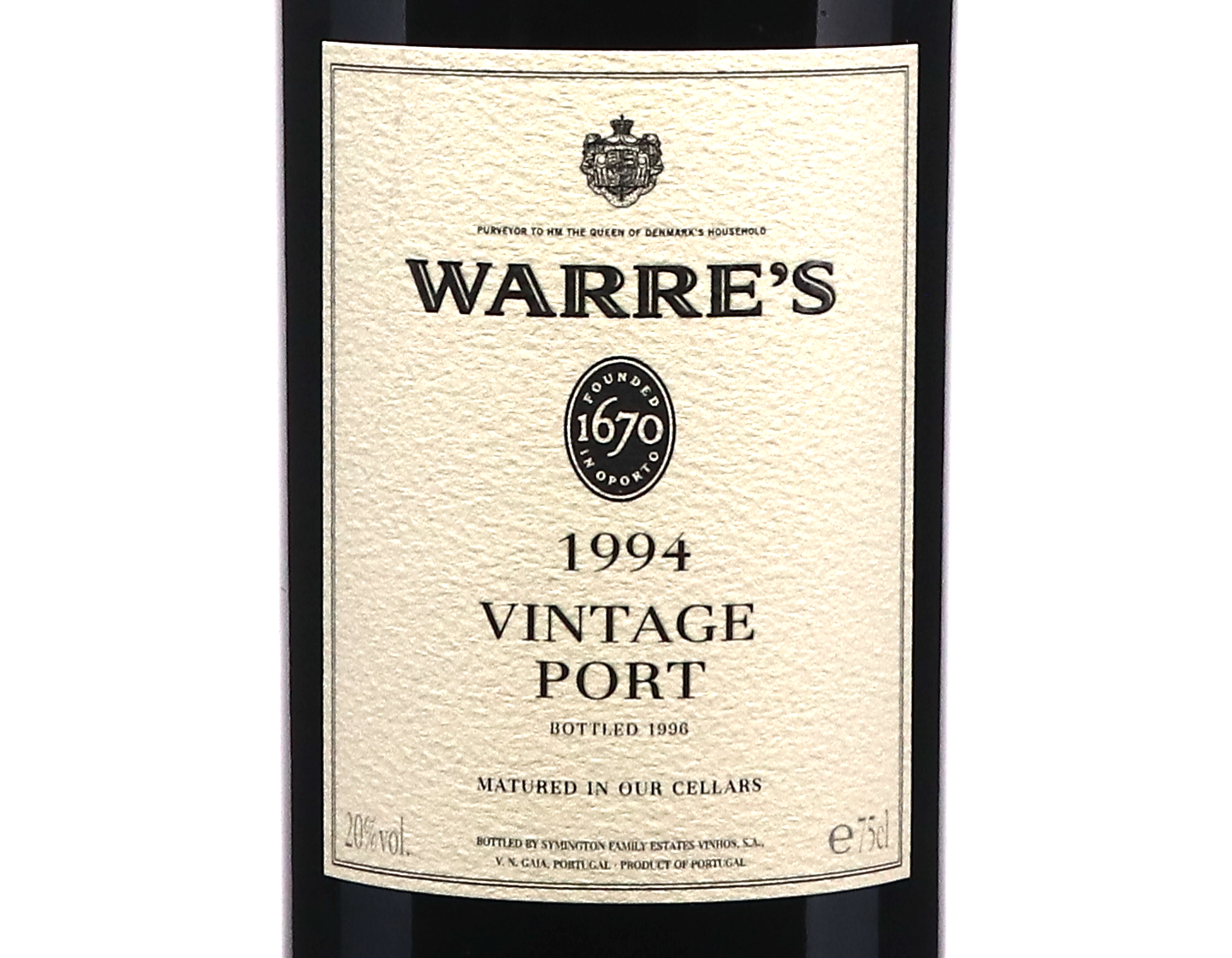Warres 1994 Vintage Port
