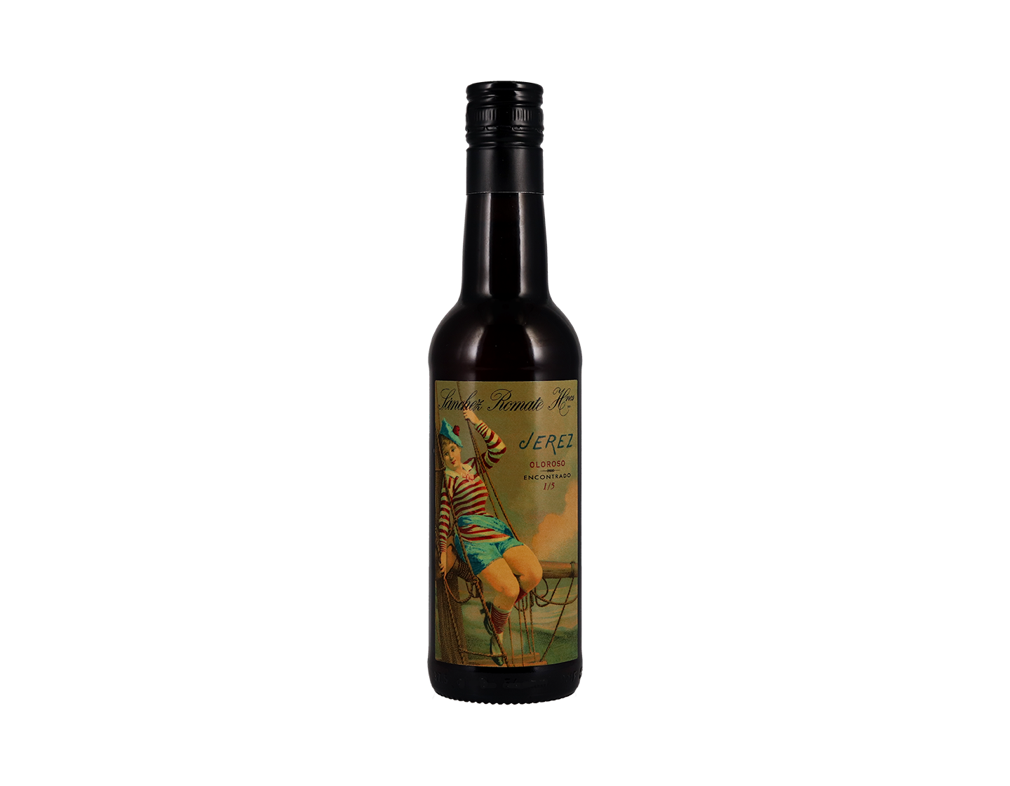 Half Bottle Sanchez Romate Oloroso Encontrado 15