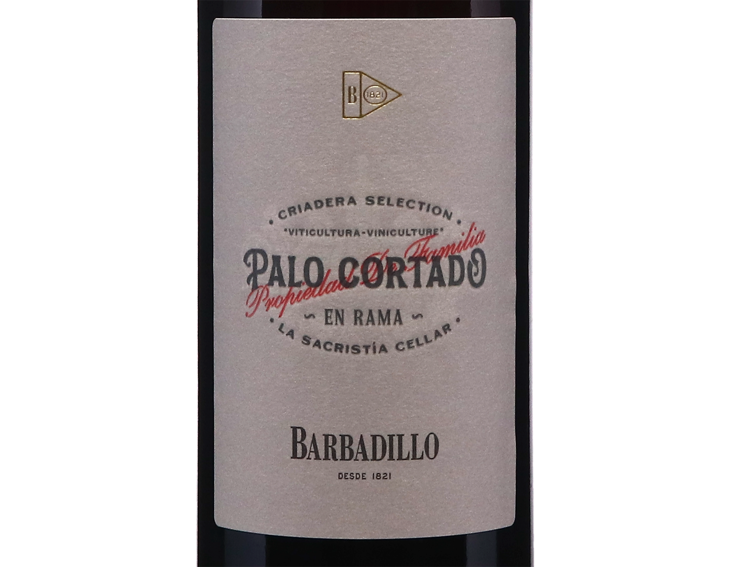 Criadera Palo Cortado en rama Barbadillo