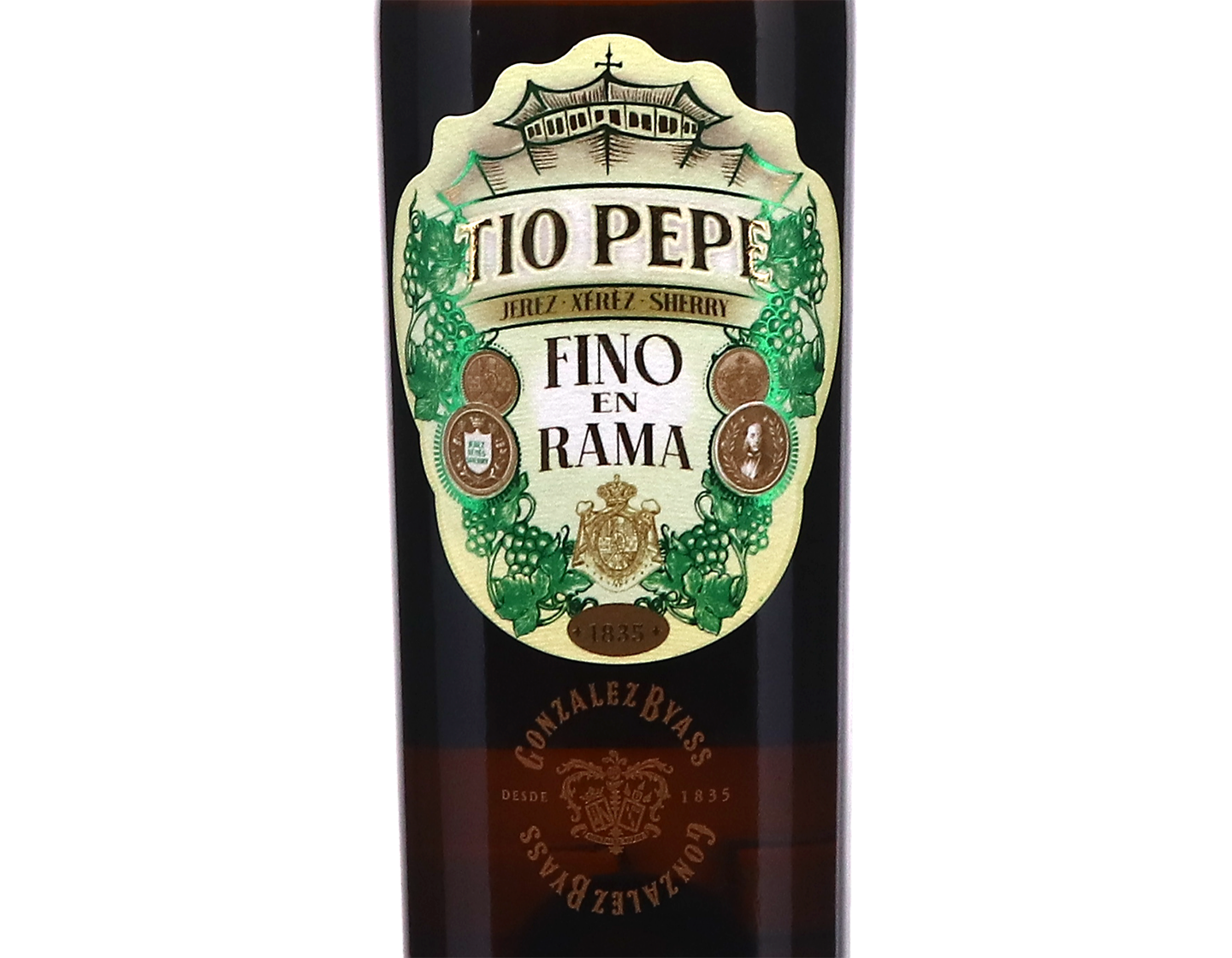 Half bottle of Tio Pepe Fino en Rama 2026 bottling