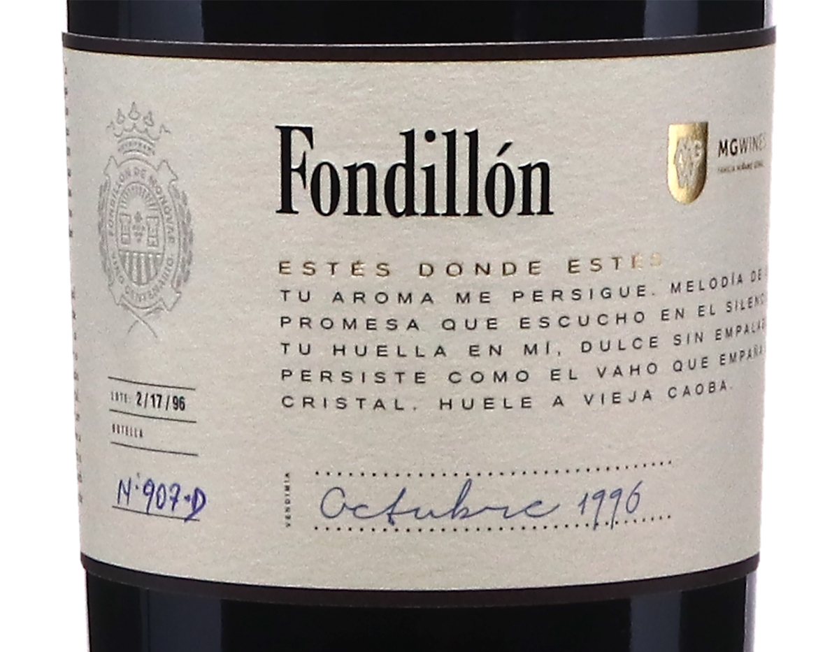 Bodegas Monóvar Fondillón, Alicante 1996