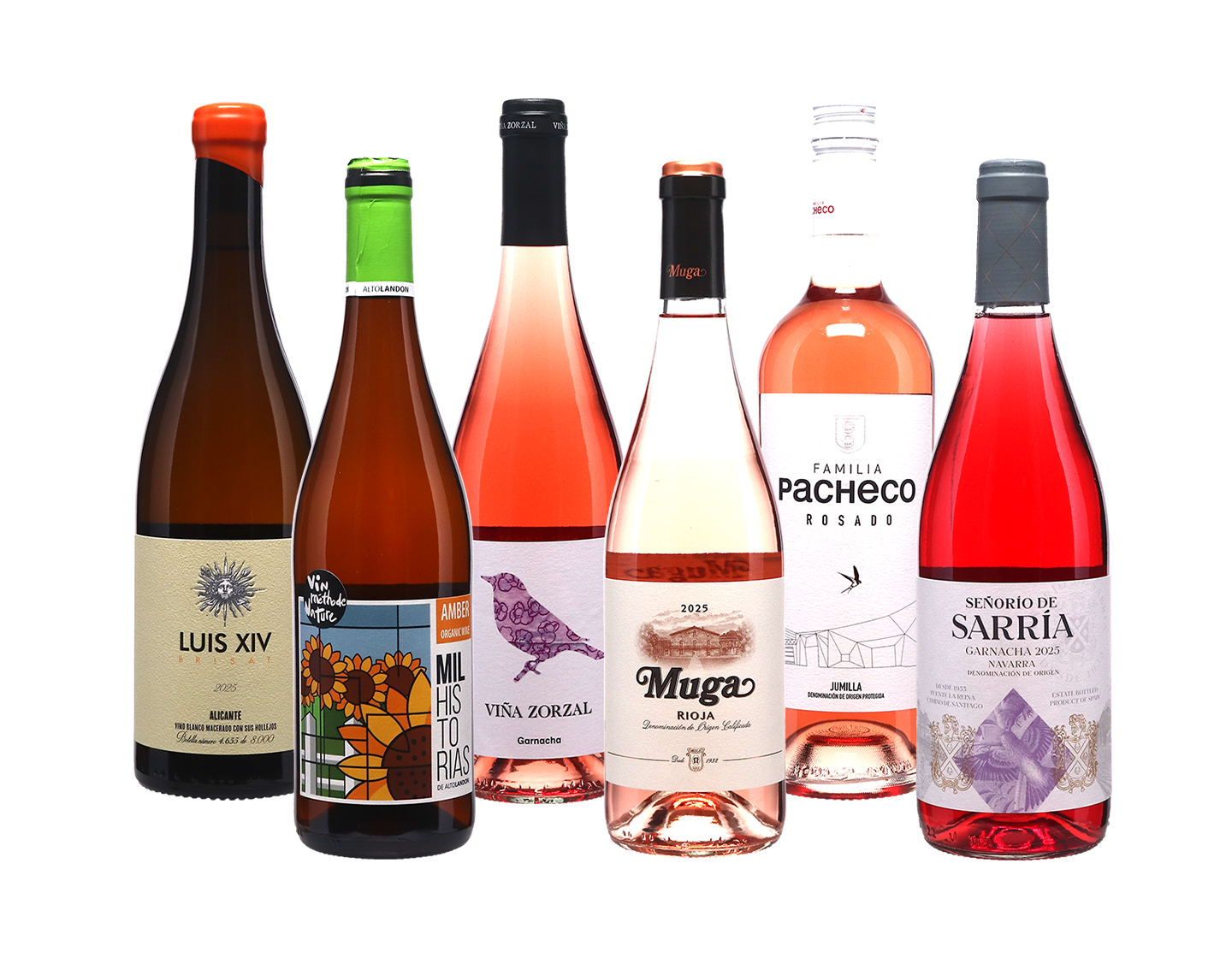 Spanish Rosé & Orange Case