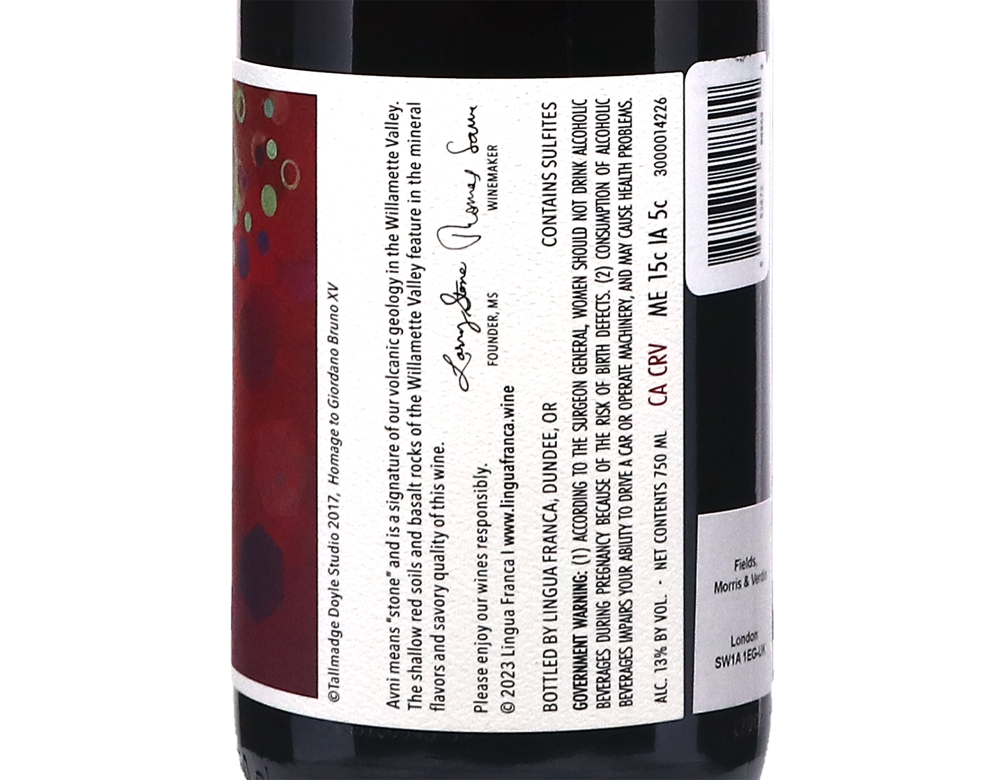Lingua Franca Avni Pinot Noir 2022
