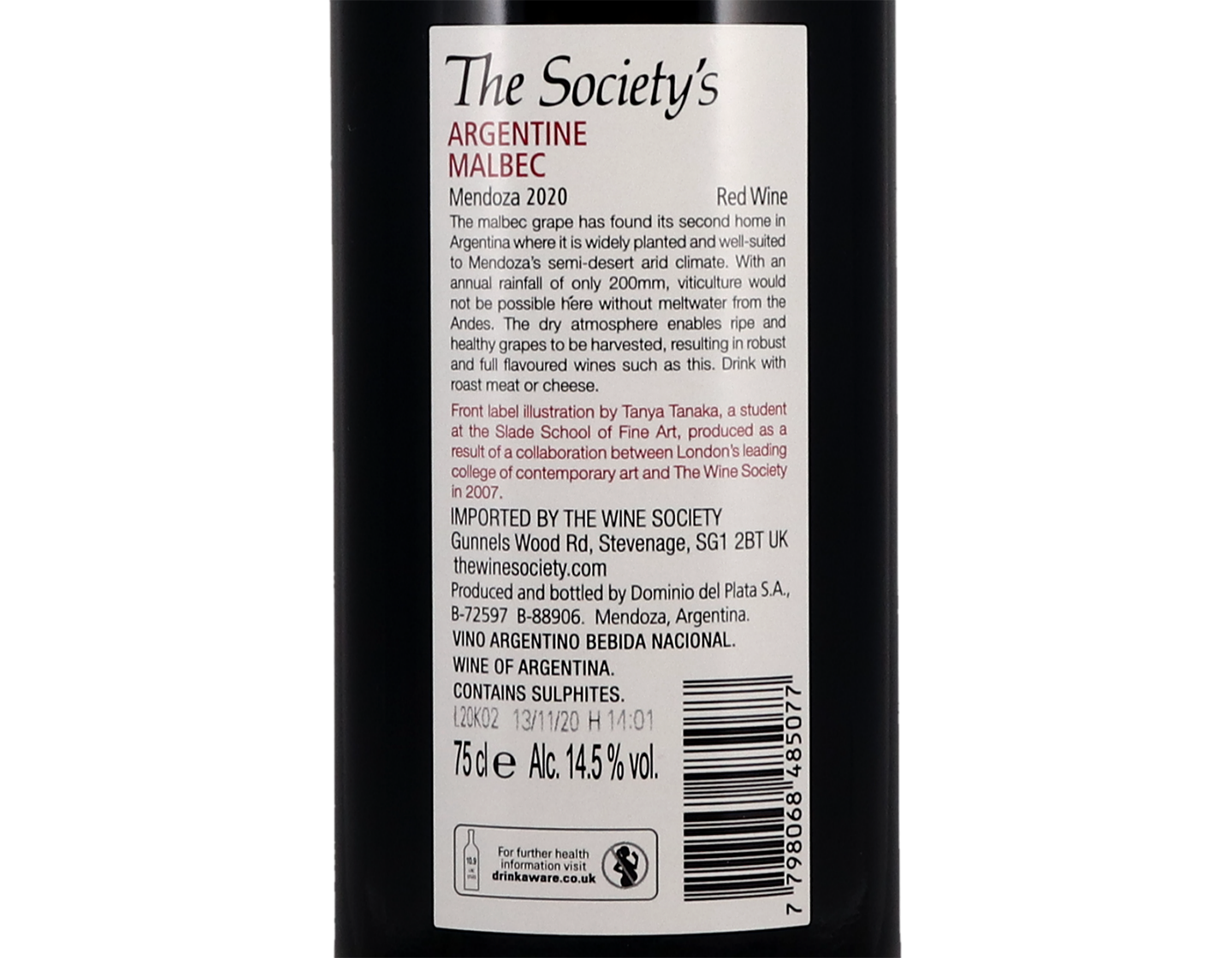 The Society’s Argentine Malbec 2020