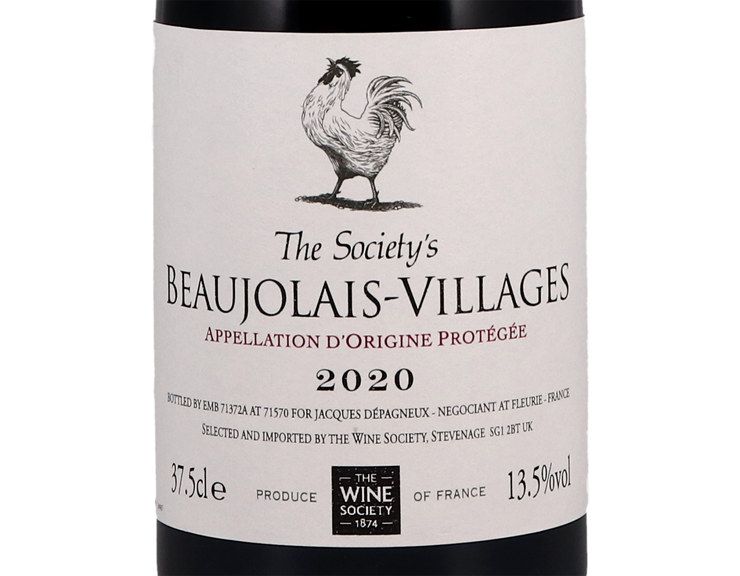 Halves of The Society's Beaujolais Villages 2020