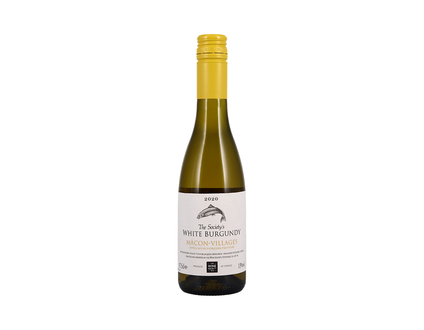 Half bottle of The Society's White Burgundy 2020