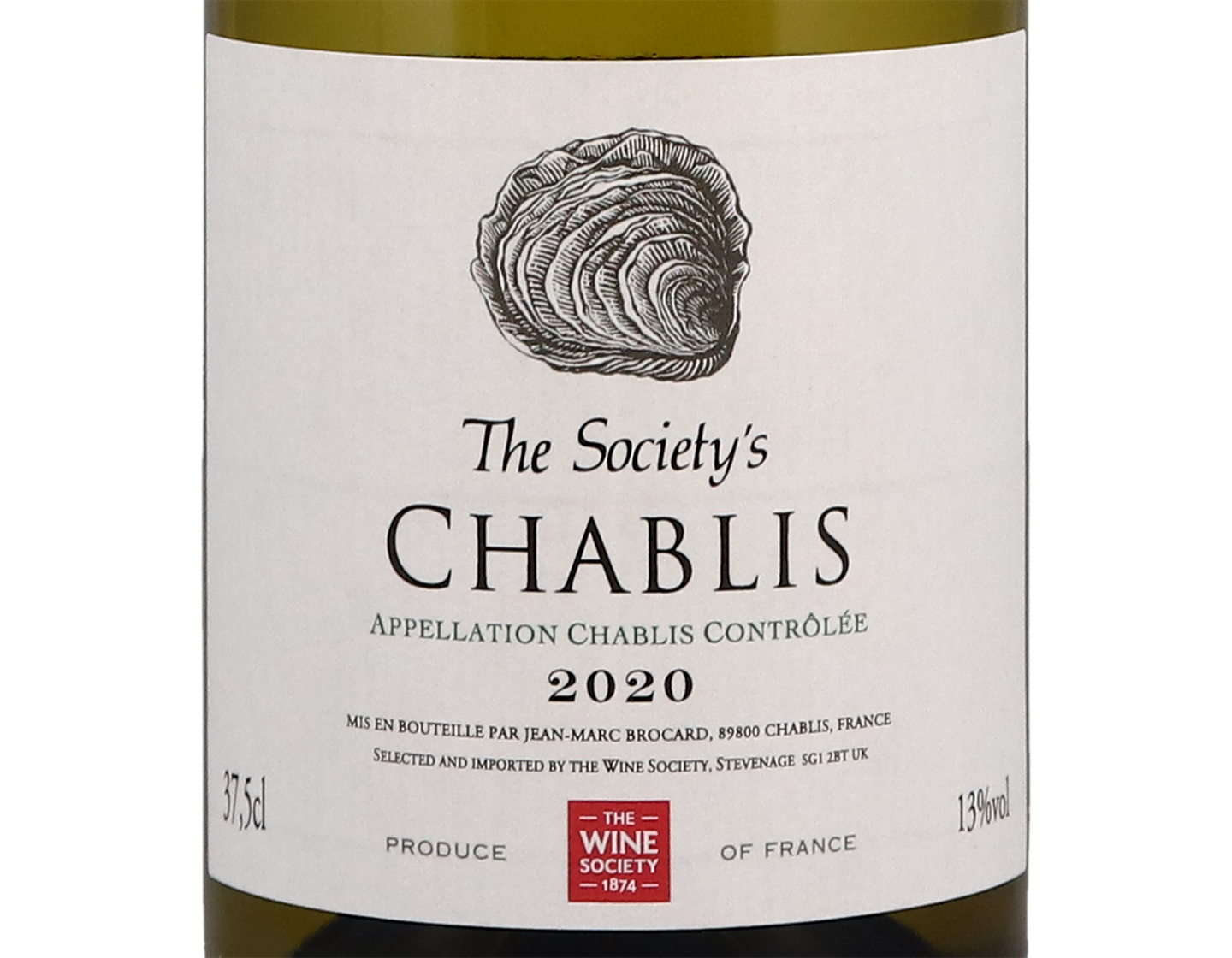 Half Bottle of The Society's Chablis 2020