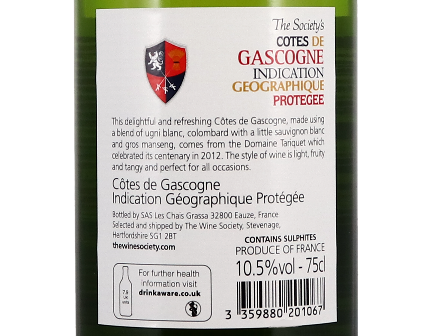 The Society's Cotes de Gascogne 2019