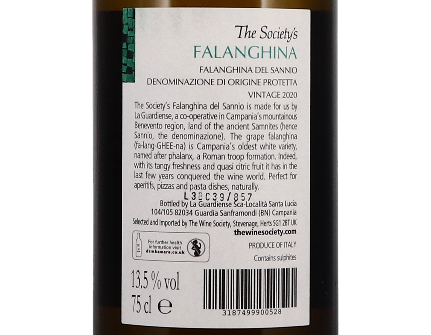 The Society's Falanghina 2020