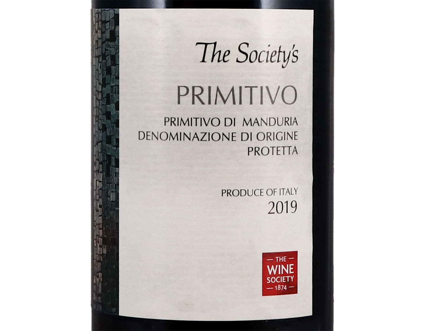 The Society's Primitivo di Manduria 2019