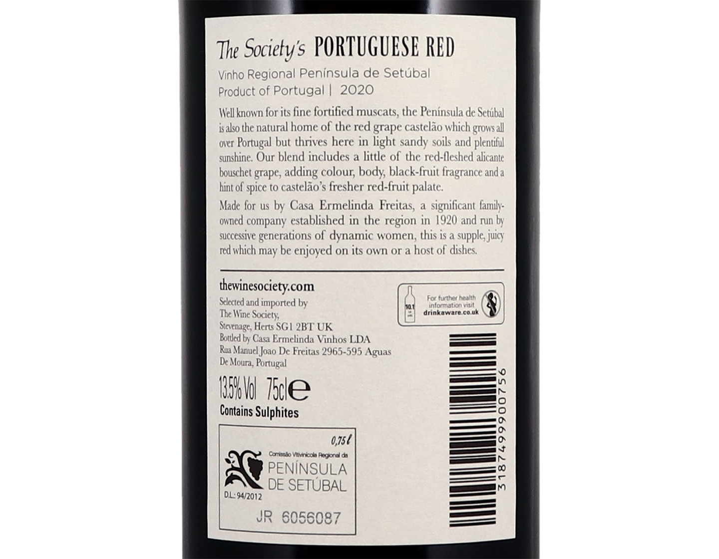 The Societys Portuguese Red Peninsula de Setubal 2020