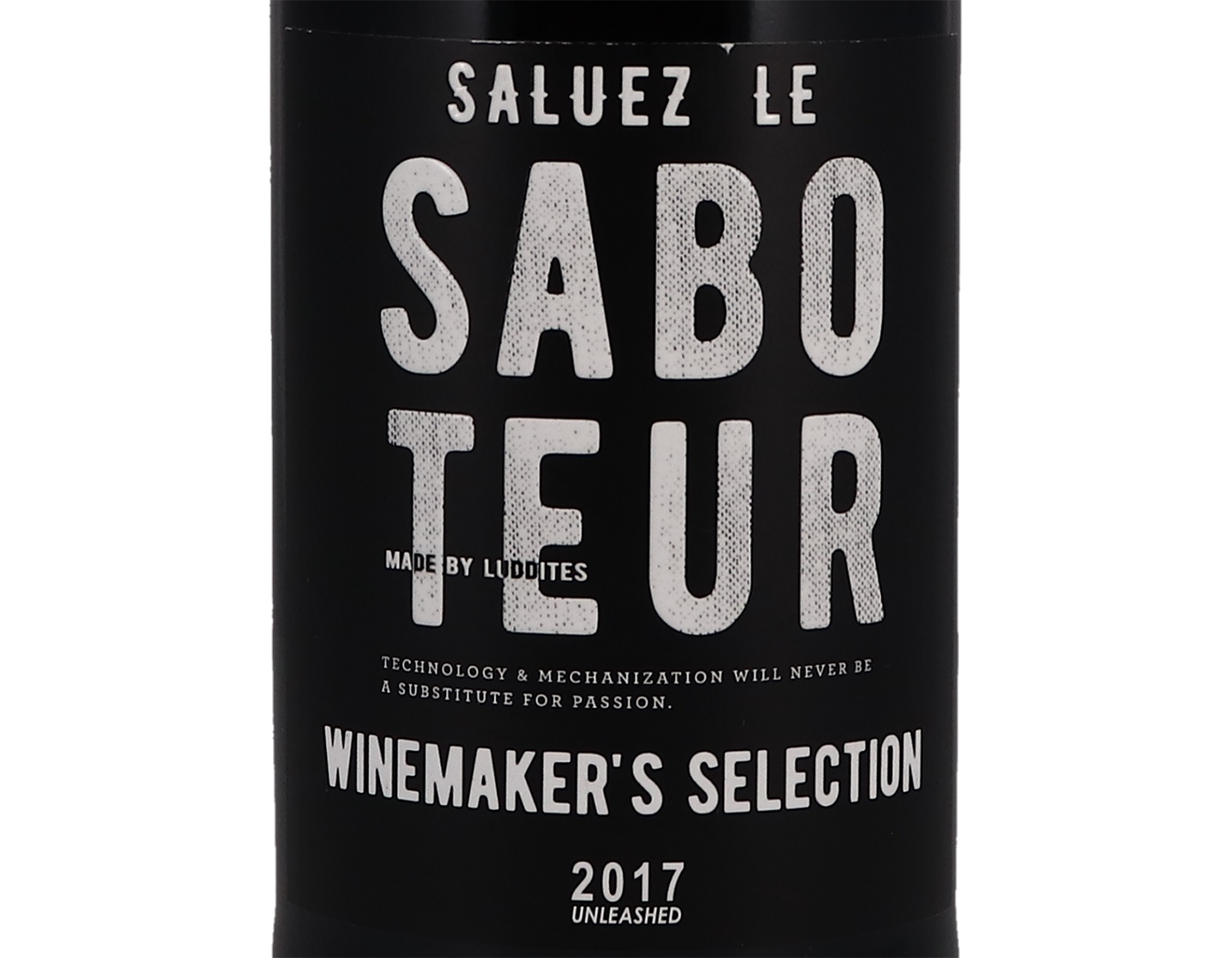 Luddites Saboteur Winemakers Selection Bot River 2017