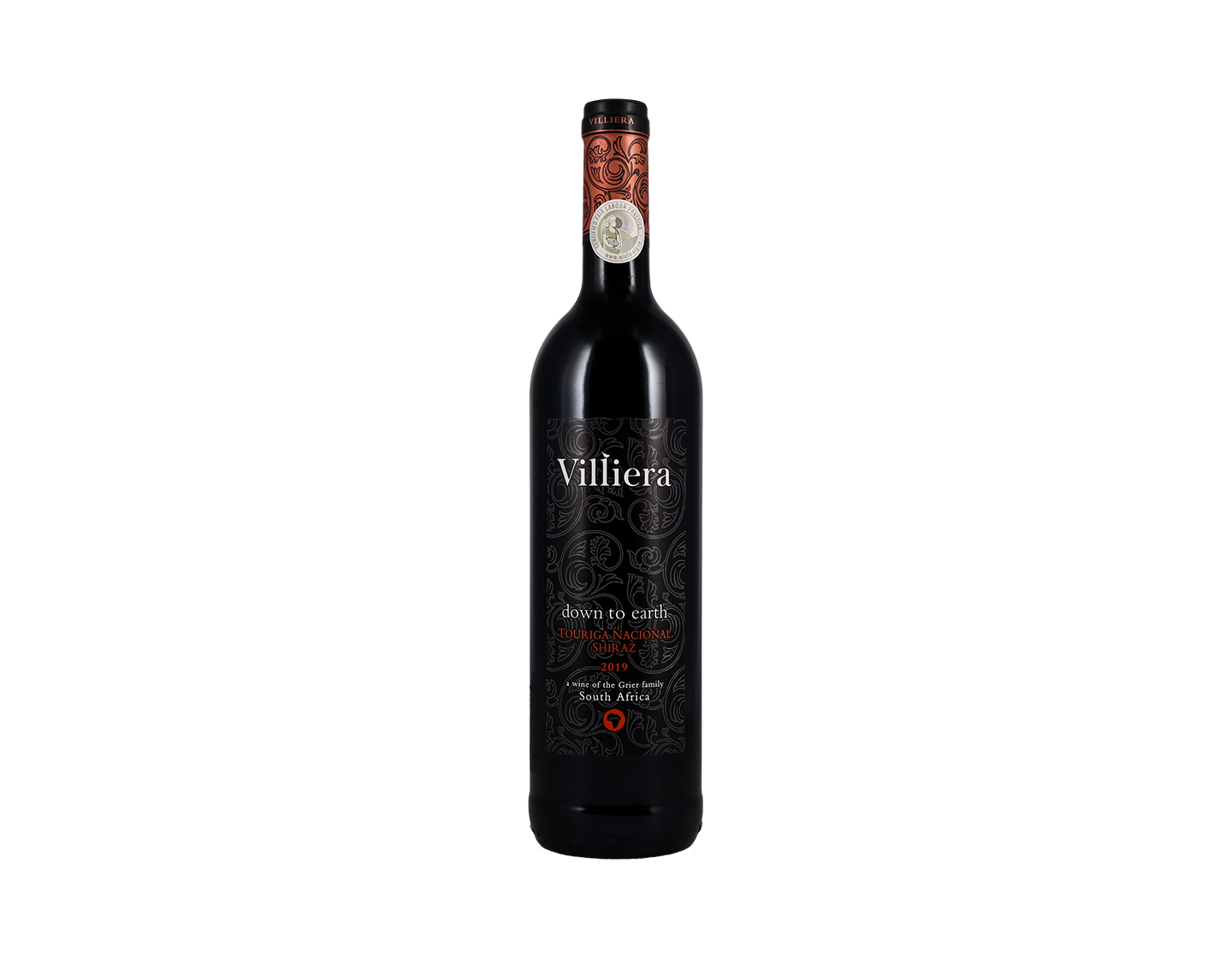 Villiera Down to Earth Touriga Nacional-Shiraz Stellenbosch 2019