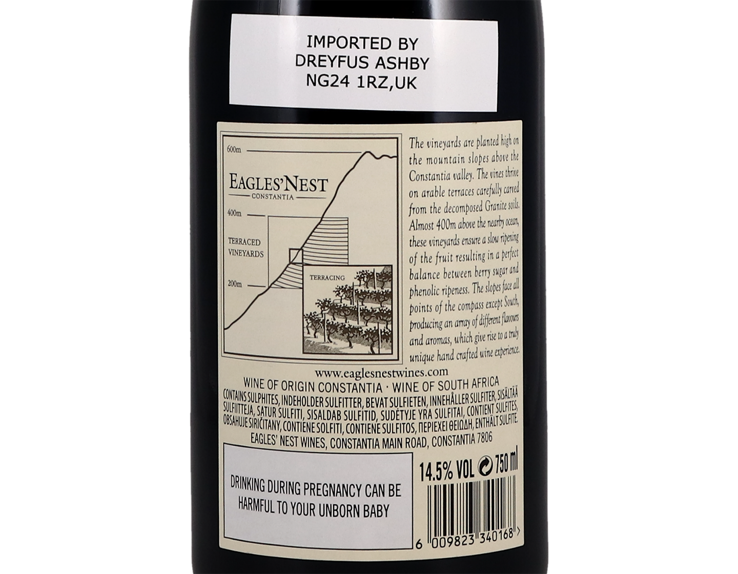 Eagles Nest Merlot Constantia 2016