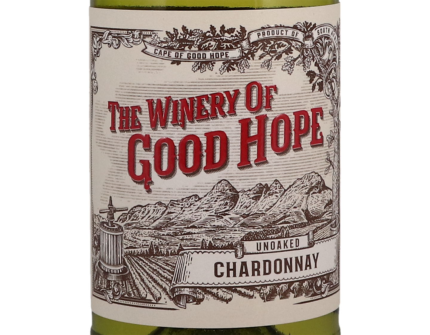 The Winery of Good Hope Unoaked Chardonnay W Cape 2020