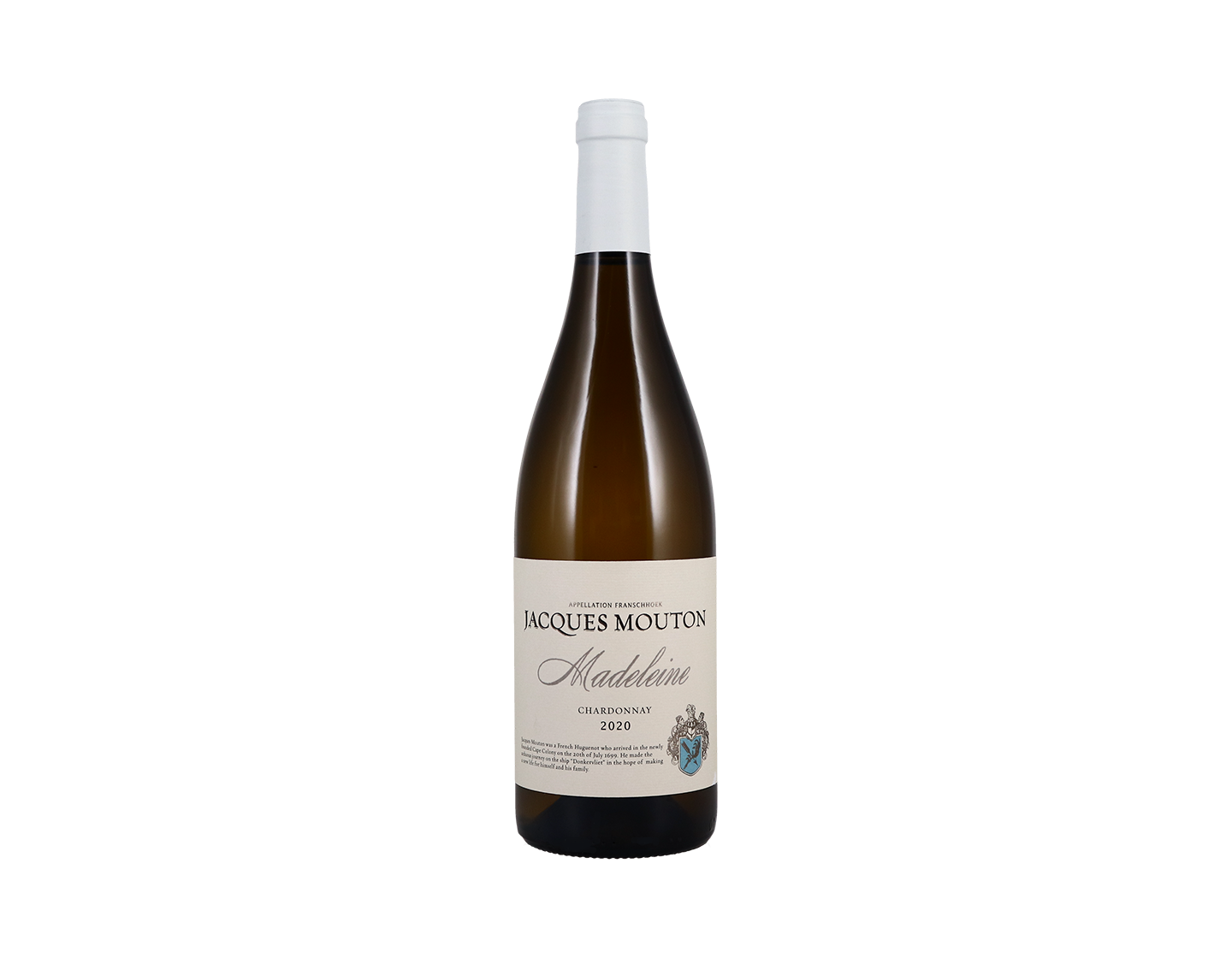 Jacques Mouton 'Madeleine' Chardonnay, Franschhoek 2020