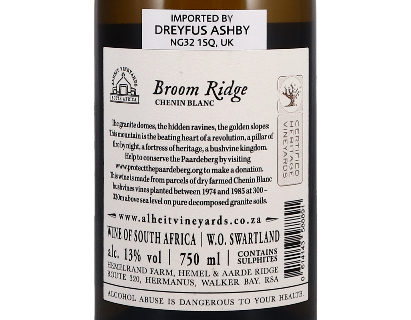 Alheit Broom Ridge Paardeberg 2019 - MX ONLYS