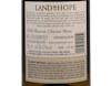 Land of Hope Reserve Chenin Blanc Stellenbosch 2020 view 3