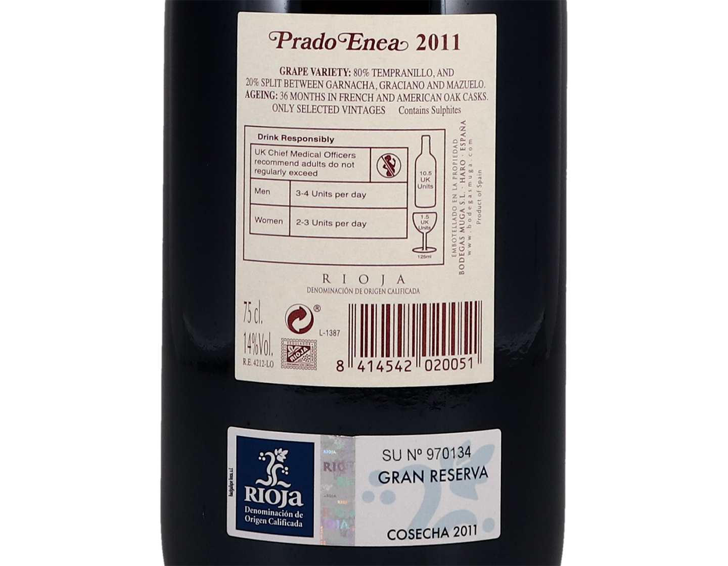 Muga Prado Enea Gran Reserva Rioja 2011