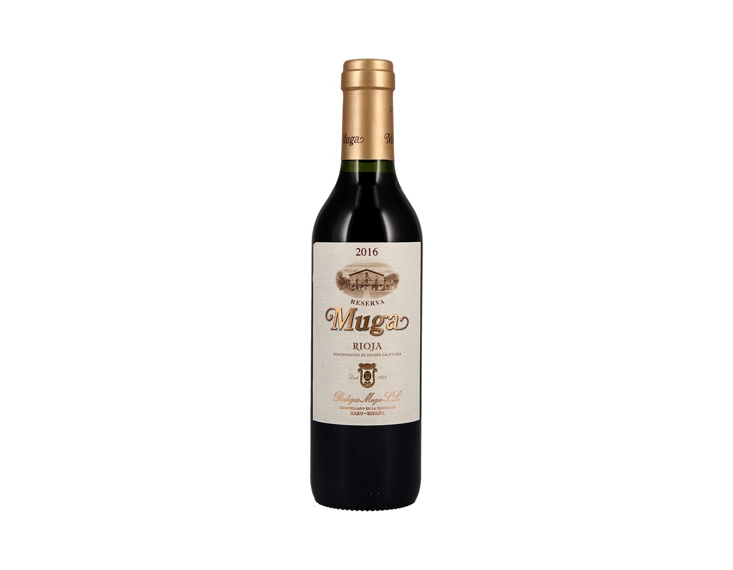 Half of Muga Reserva Rioja 2016