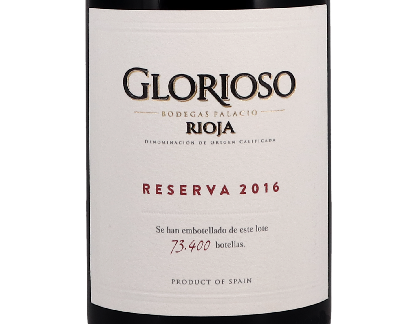 Glorioso Reserva, Rioja 2016