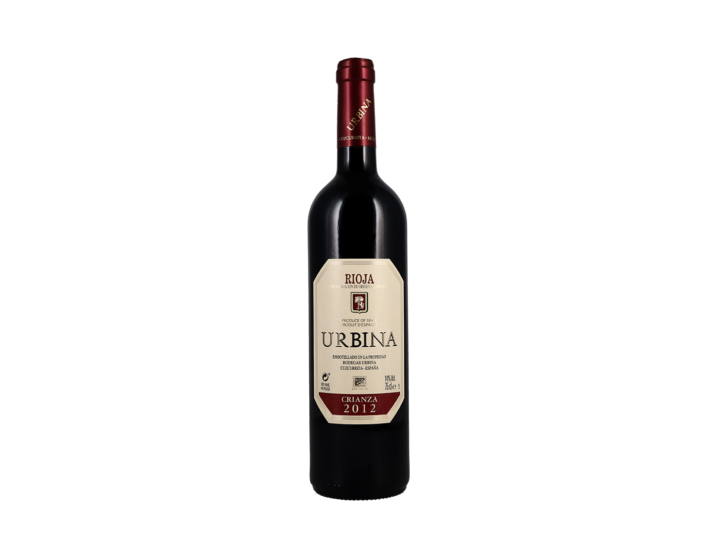 Urbina Crianza Rioja 2012