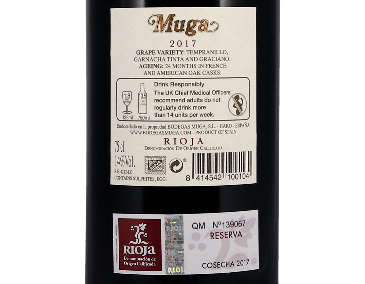 Muga Reserva Rioja 2017