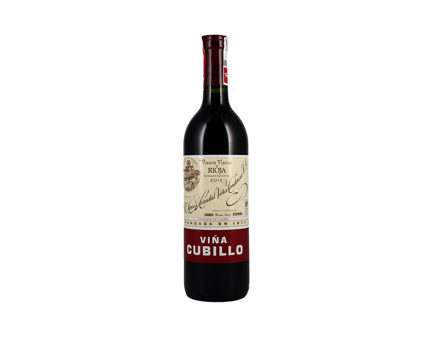 Lopez de Heredia Vina Cubillo Rioja 2012