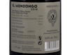 El Mondongo Garnacha 2018 view 3