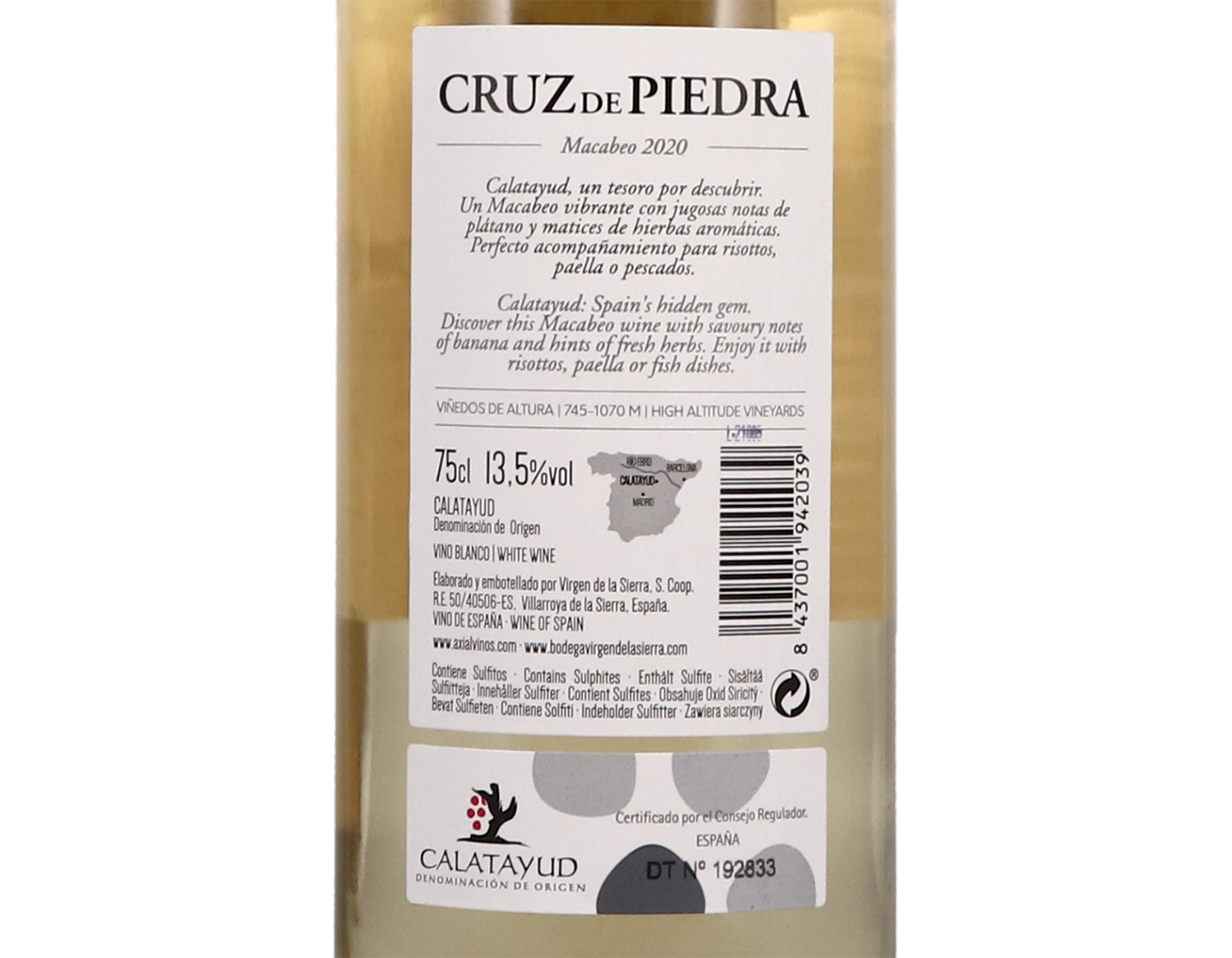 Cruz de Piedra Macabeo Calatayud 2020