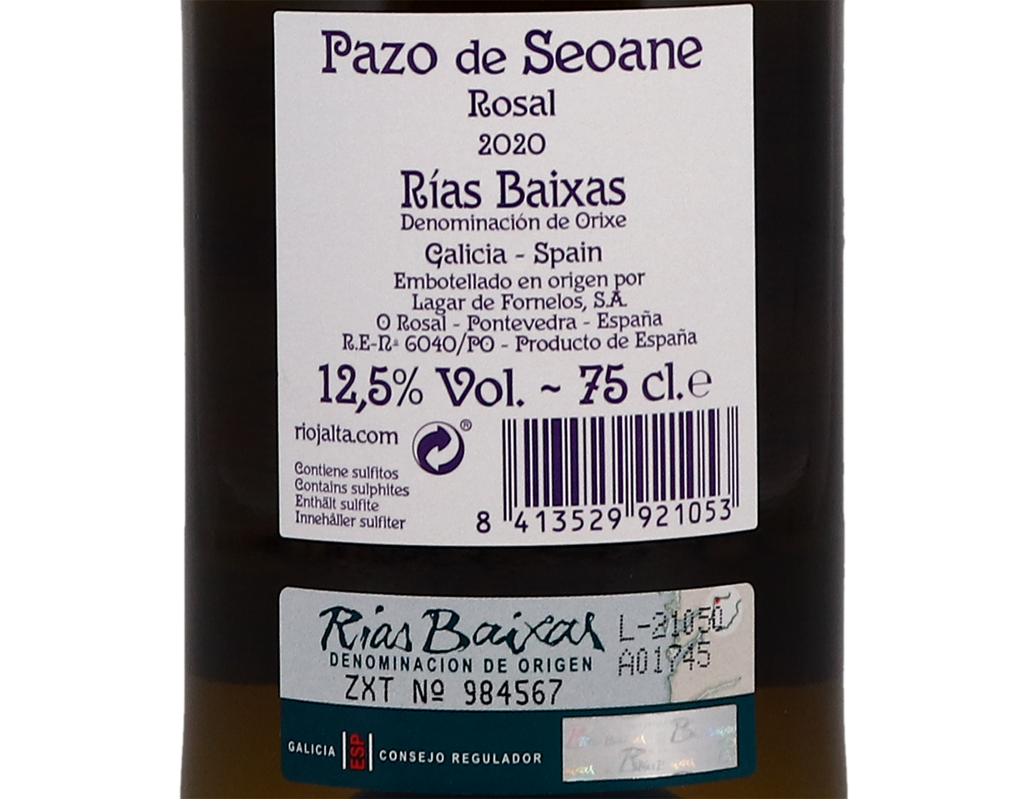 Pazo de Seone Rias Baixas 2020
