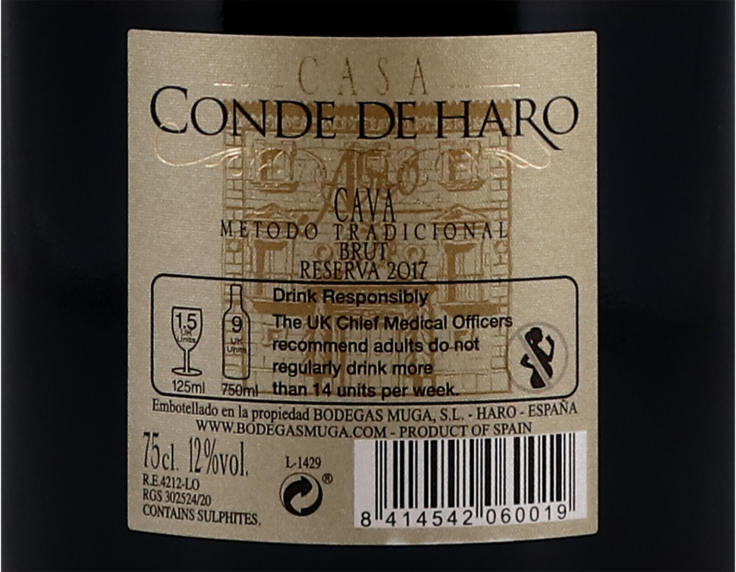 Cava Conde de Haro Brut 2017