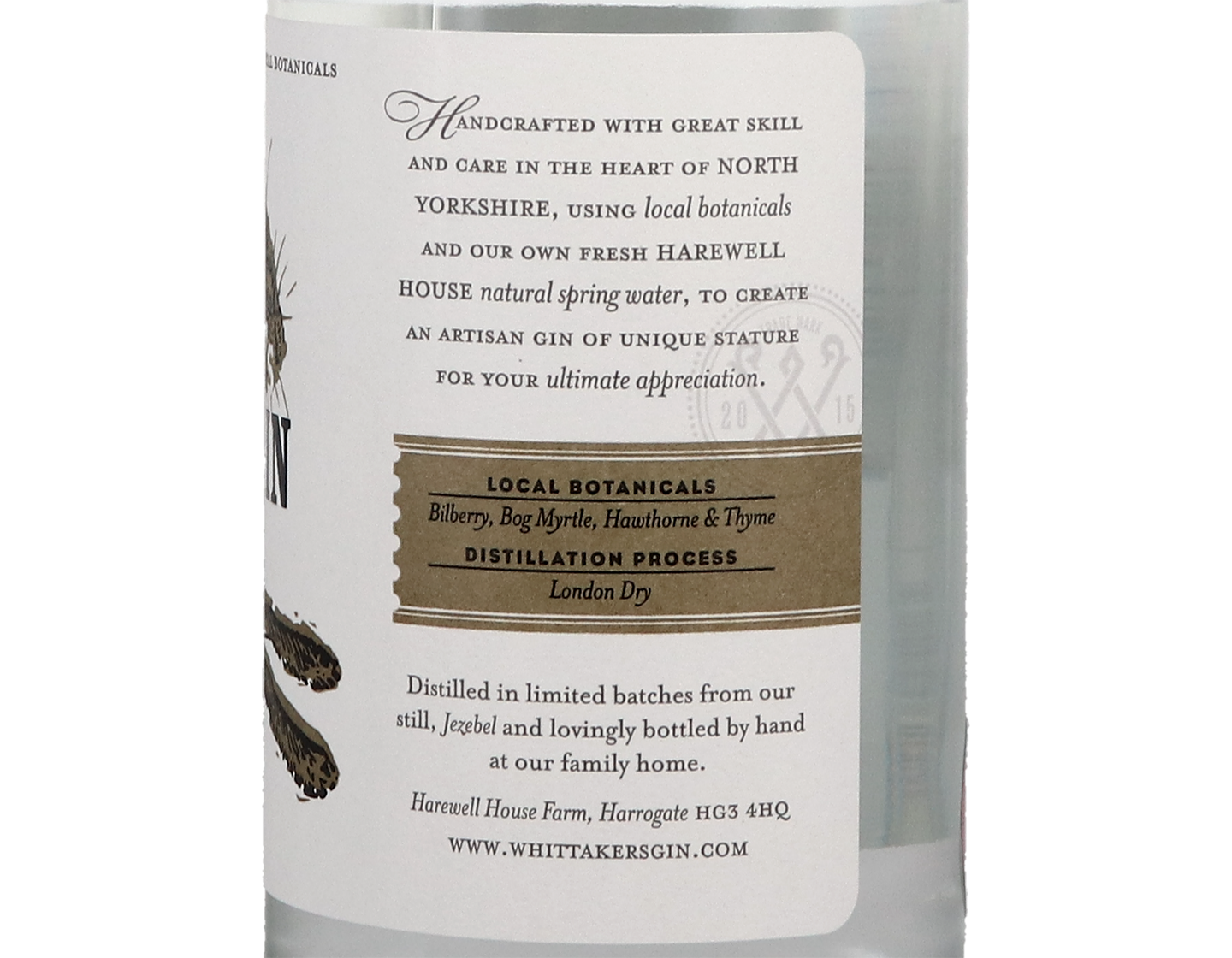 Whittaker's Original Gin 42%