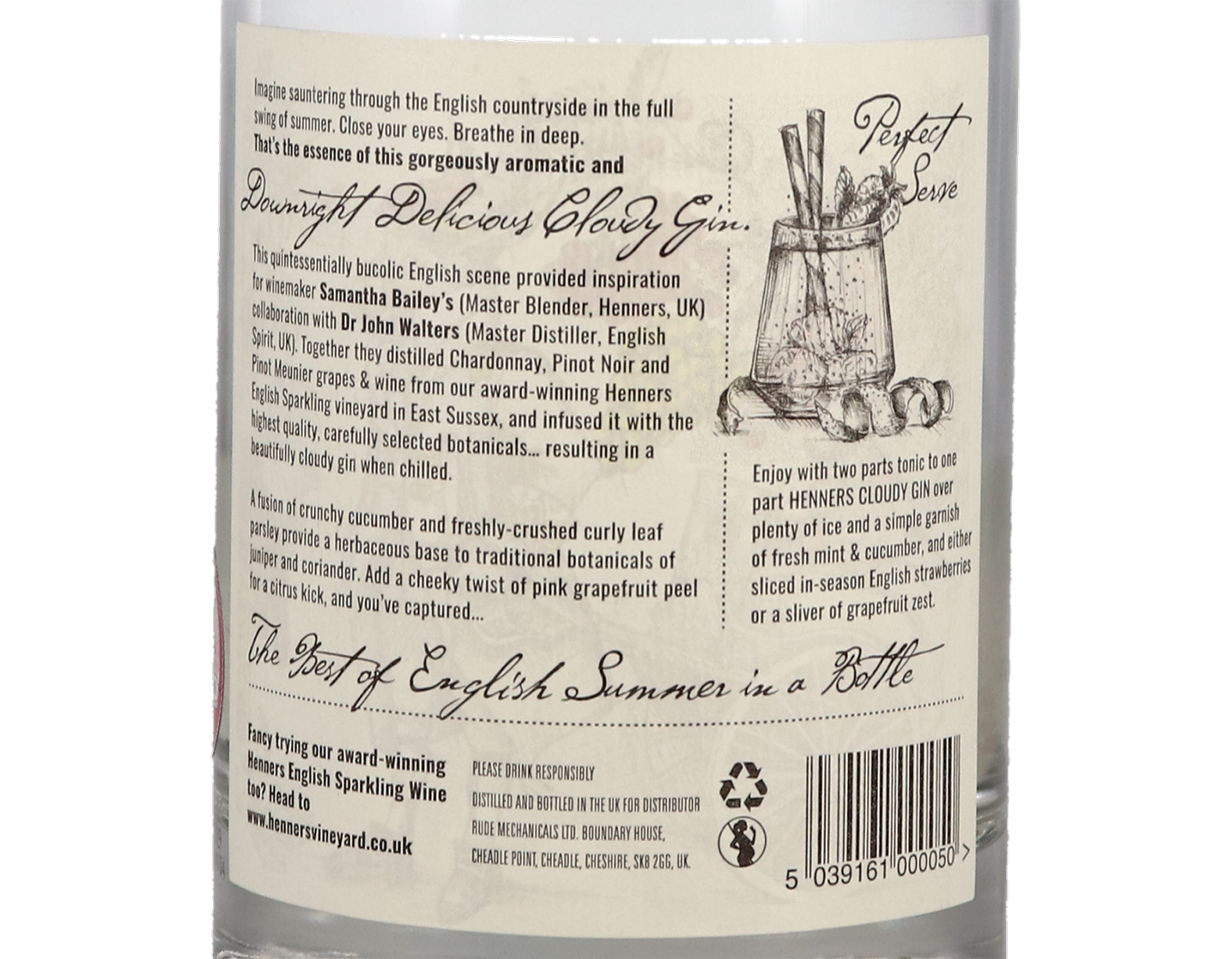 Henners Gin 45%