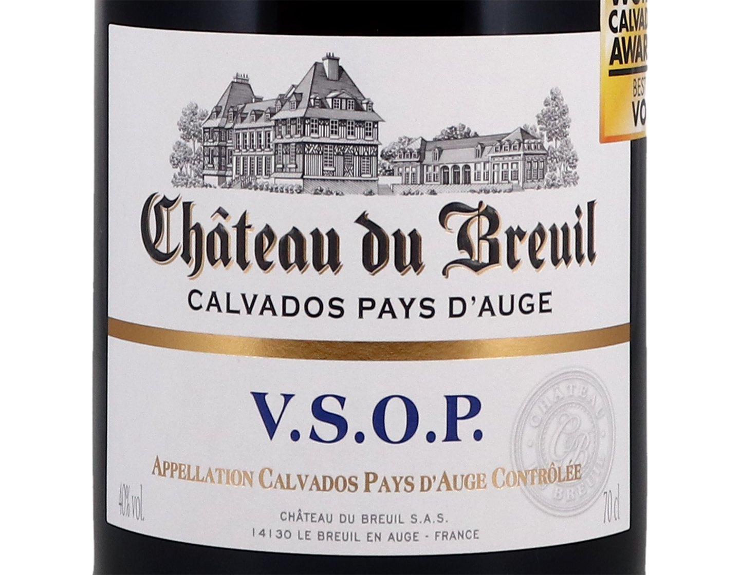Chateau de Breuil Calvados VSOP 40%