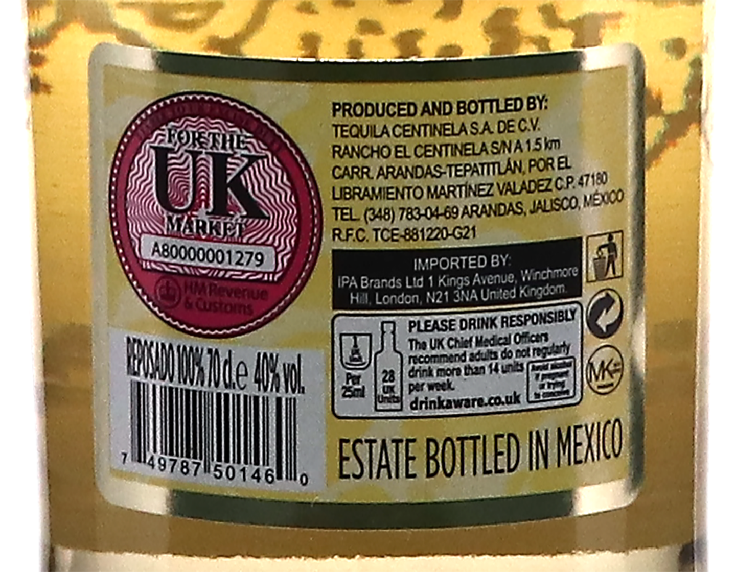 Cabrito ReposadoTequila
