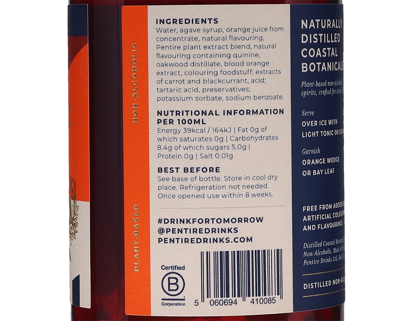Pentire Coastal Spritz Aperitif 0%