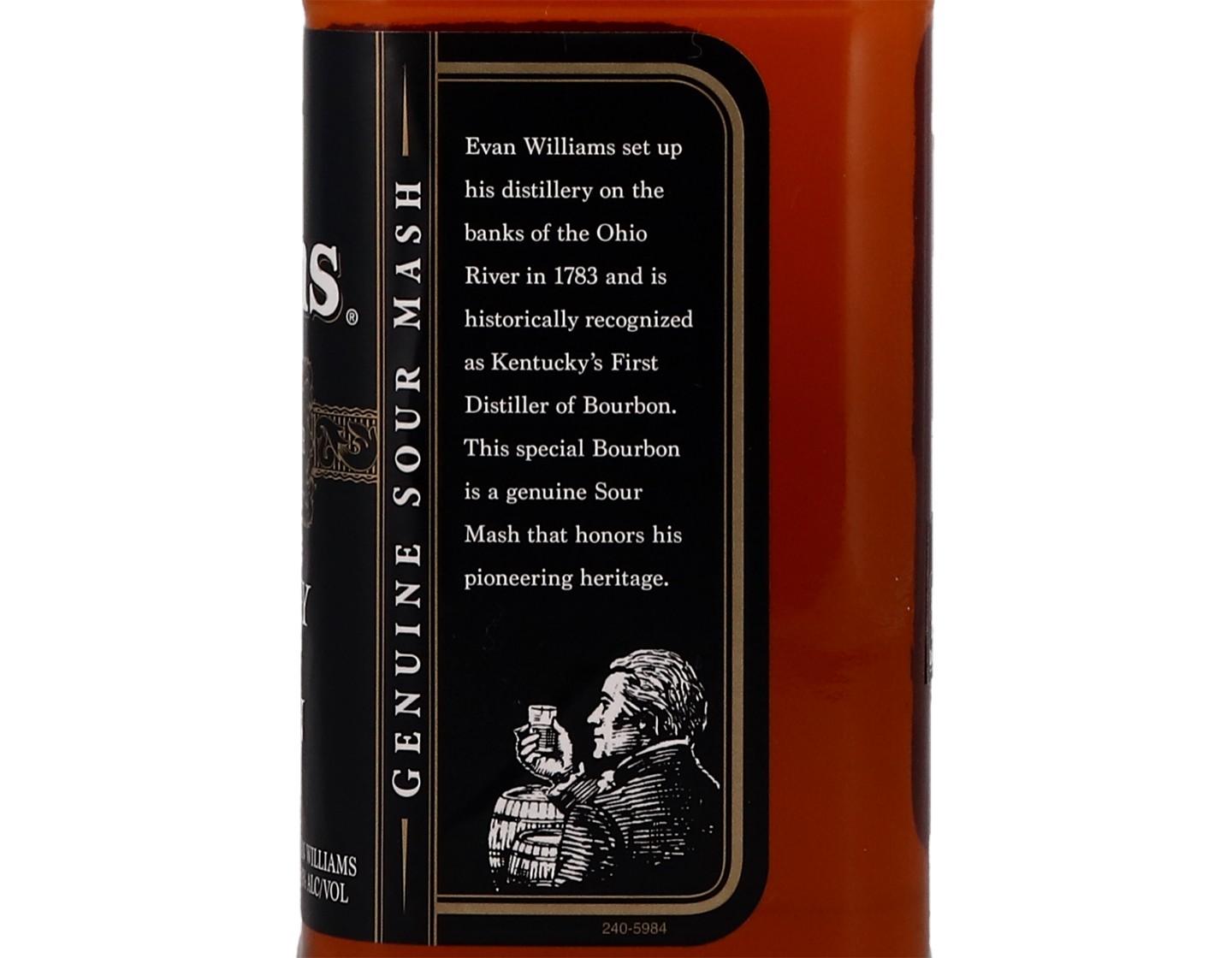 Evan Williams Black Label Bourbon 70cl