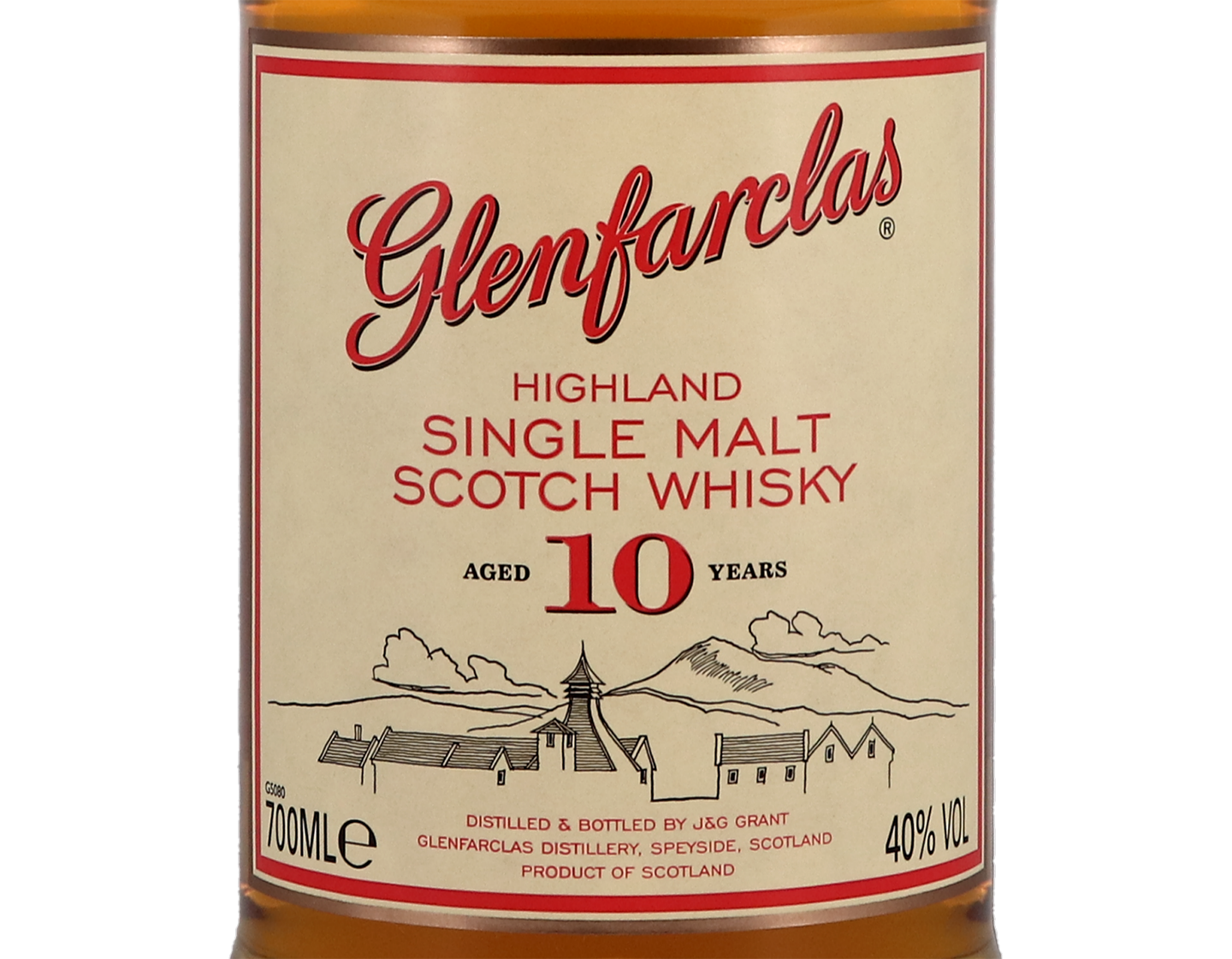 Glenfarclas Speyside Single Malt Scotch Whisky 10 year old