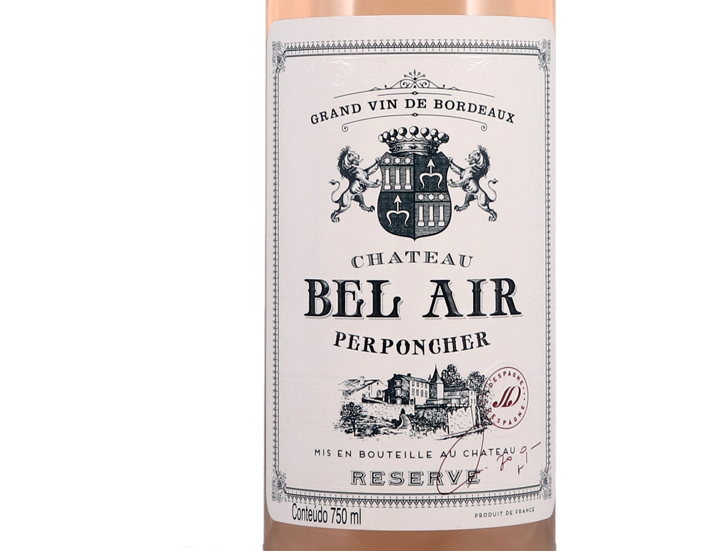 Ch Bel Air Perponcher Reserve Bordeaux Rose 2020