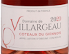 Coteaux du Giennois Rose Domaine de Villargeau 2020 view 2