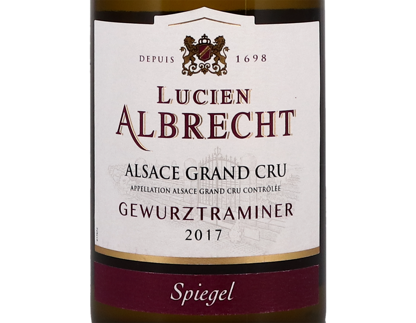 Gewurztraminer Grand Cru Spiegel Lucien Albrecht 2017