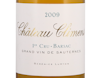 Ch Climens 2009 Barsac Halves view 2